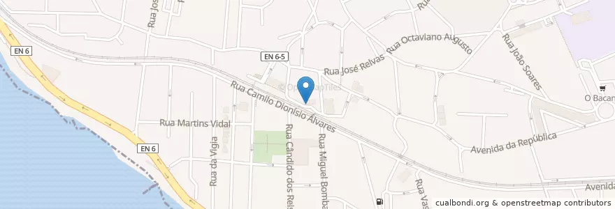 Mapa de ubicacion de Eduardo das Conquilhas en Portugal, Área Metropolitana De Lisboa, Lisboa, Grande Lisboa, Cascais.