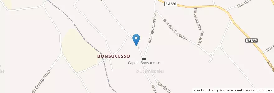 Mapa de ubicacion de Abílio Marques en Portugal, Aveiro, Centro, Baixo Vouga, Ílhavo, Ílhavo.