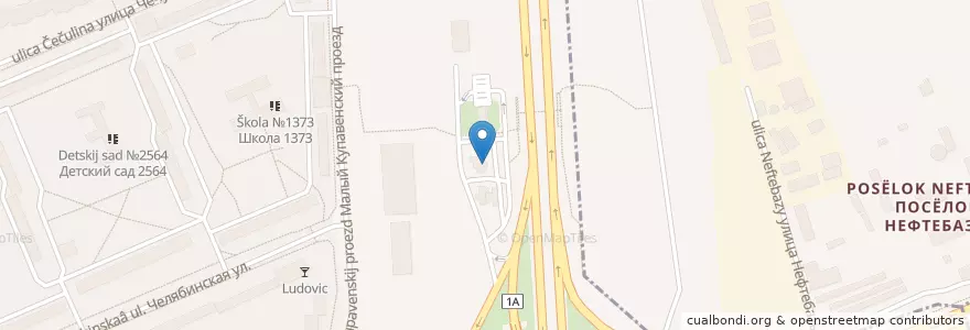 Mapa de ubicacion de Автомойка en Russia, Distretto Federale Centrale, Москва, Восточный Административный Округ, Район Ивановское.