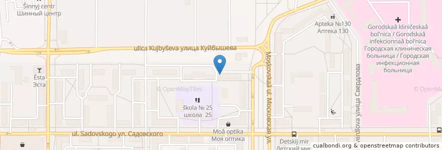 Mapa de ubicacion de Вет. аптека en Russia, Central Federal District, Tula Oblast, Novomoskovsky District.