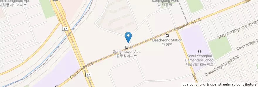 Mapa de ubicacion de 신한은행 en Corée Du Sud, Séoul, 강남구.