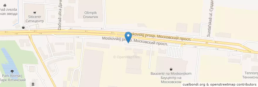 Mapa de ubicacion de Международный автовокзал en Russia, Northwestern Federal District, Kaliningrad, Kaliningrad.
