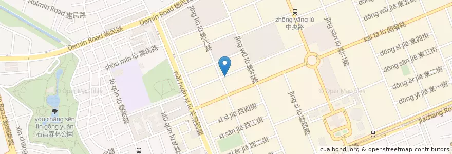 Mapa de ubicacion de 楠梓区 en 台湾, 高雄市, 楠梓区.