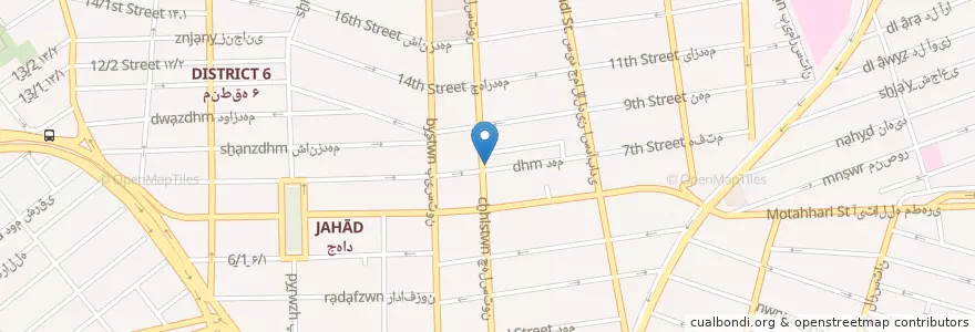Mapa de ubicacion de کافه اخرا en 伊朗, 德黑兰, شهرستان تهران, 德黑蘭, بخش مرکزی شهرستان تهران.