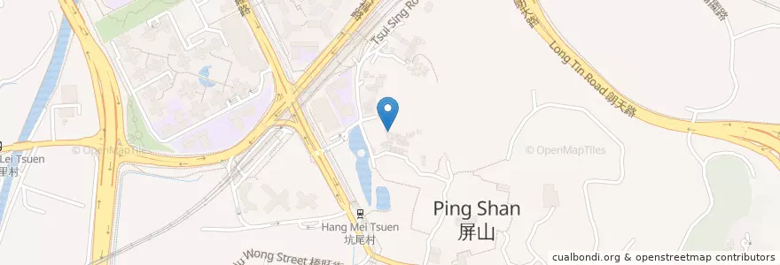 Mapa de ubicacion de 上章圍公廁 Sheung Cheung Wai Public Toilet en China, Hong Kong, Guangdong, Wilayah Baru, 元朗區 Yuen Long District.