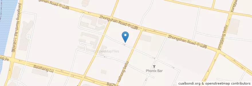 Mapa de ubicacion de Legends Bar en Китай, Чжэцзян, Нинбо, Иньчжоу.