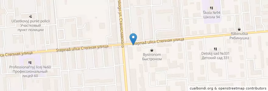 Mapa de ubicacion de Мария-Ра en روسيا, Сибирский Федеральный Округ, نوفوسيبيرسك أوبلاست, Городской Округ Новосибирск.