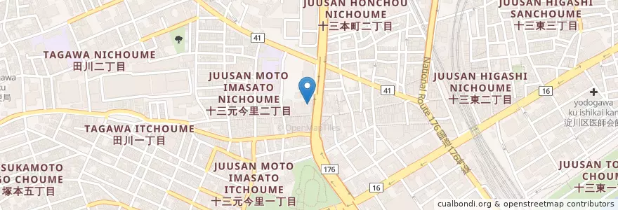 Mapa de ubicacion de いりえ歯科 en Jepun, 大阪府, 大阪市, 淀川区.