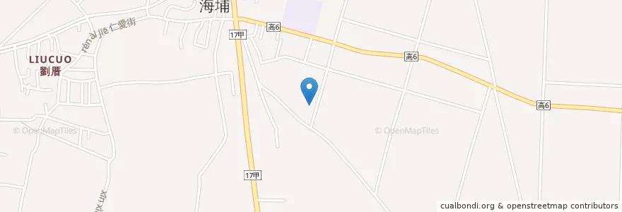 Mapa de ubicacion de Hunei District en Taiwan, Kaohsiung, Hunei District.