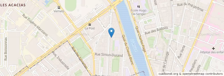 Mapa de ubicacion de Da Peppe en سويسرا, جنيف, جنيف, Genève.