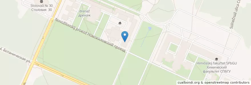 Mapa de ubicacion de Sberbank en Russia, Northwestern Federal District, Leningrad Oblast, Saint Petersburg, Петродворцовый Район, Peterhof.