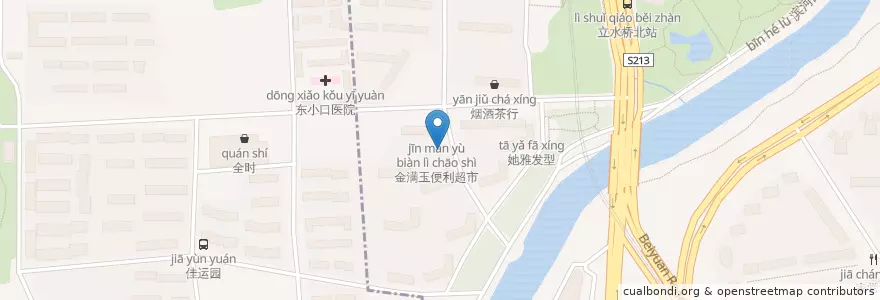 Mapa de ubicacion de 鲁信影城 en Çin, Pekin, Hebei, 朝阳区 / Chaoyang.