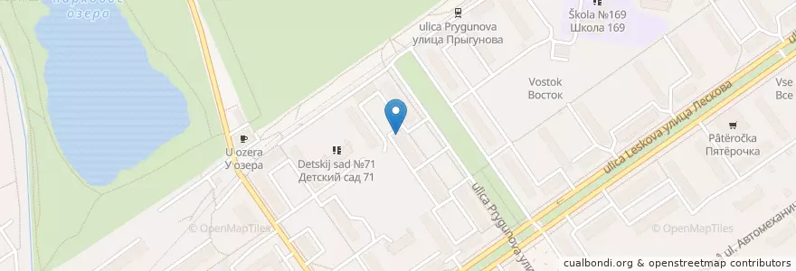 Mapa de ubicacion de УПП №15 en ロシア, 沿ヴォルガ連邦管区, ニジニ・ノヴゴロド州, ニジニ・ノヴゴロド管区.