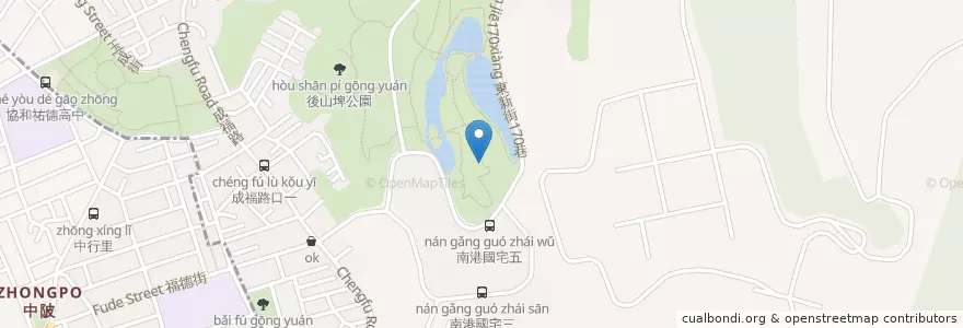 Mapa de ubicacion de 彭姓墳墓 en تایوان, 新北市, تایپه, 南港區.