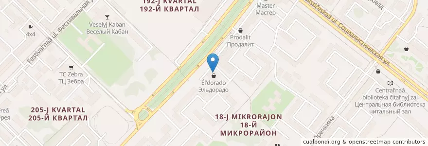 Mapa de ubicacion de Русский Стандарт en Russia, Siberian Federal District, Irkutsk Oblast, Ангарский Городской Округ.