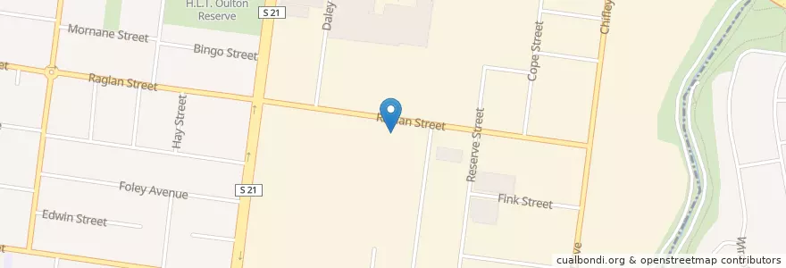 Mapa de ubicacion de Vehicle Impoundment Support Unit en Avustralya, Victoria, City Of Darebin.
