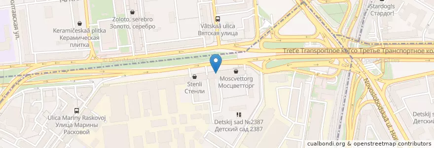 Mapa de ubicacion de Доктор Столетов en Russia, Central Federal District, Moscow, Northern Administrative Okrug, Begovoy District.