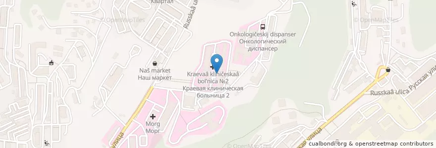Mapa de ubicacion de Приём платежей en روسيا, Дальневосточный Федеральный Округ, بريمورسكي كراي, Владивостокский Городской Округ.