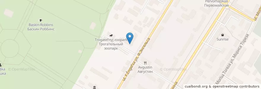 Mapa de ubicacion de Тульский областной диагностический центр en Rússia, Distrito Federal Central, Тульская Область, Городской Округ Тула.
