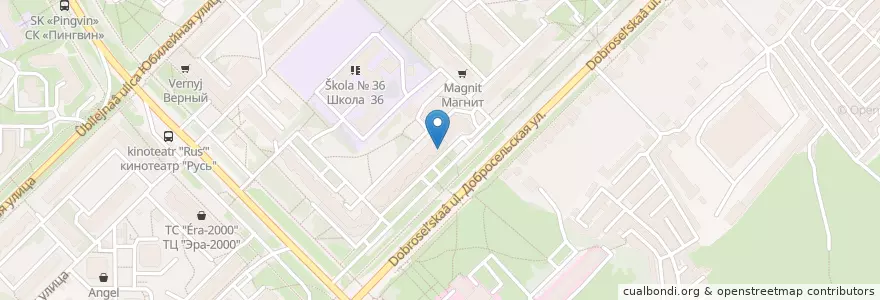 Mapa de ubicacion de Администрация Фрунзенского р-на en Russie, District Fédéral Central, Oblast De Vladimir, Городской Округ Владимир.