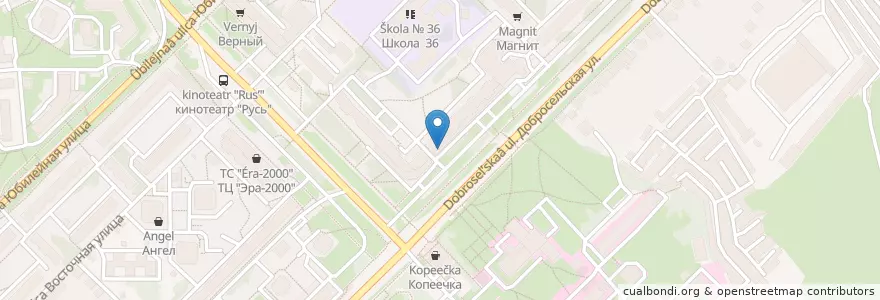 Mapa de ubicacion de Алькор плюс en Rússia, Distrito Federal Central, Владимирская Область, Городской Округ Владимир.
