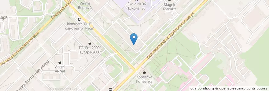 Mapa de ubicacion de Стоматологическая поликлиника №3 en Russie, District Fédéral Central, Oblast De Vladimir, Городской Округ Владимир.