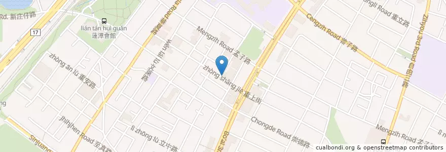 Mapa de ubicacion de 鴻慶文理技藝補習班 en 台湾, 高雄市, 左営区.