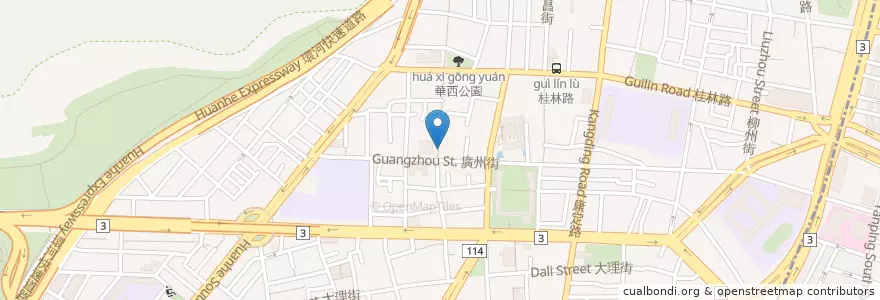 Mapa de ubicacion de 大鐤肉羹 en Taiwan, New Taipei, Taipei, Wanhua District.