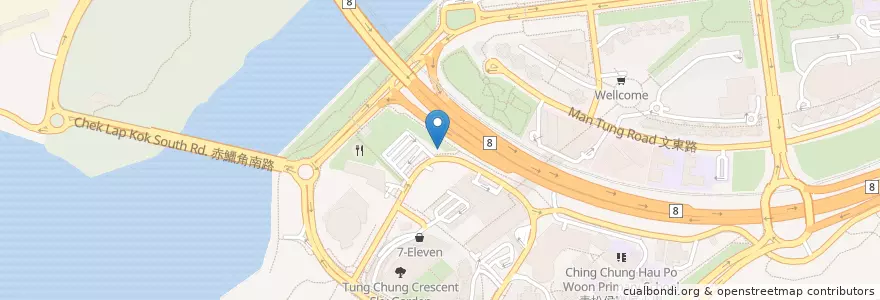 Mapa de ubicacion de 達東路公廁 Tat Tung Road Public Toilet en 中国, 香港 Hong Kong, 广东省, 新界 New Territories, 離島區 Islands District.