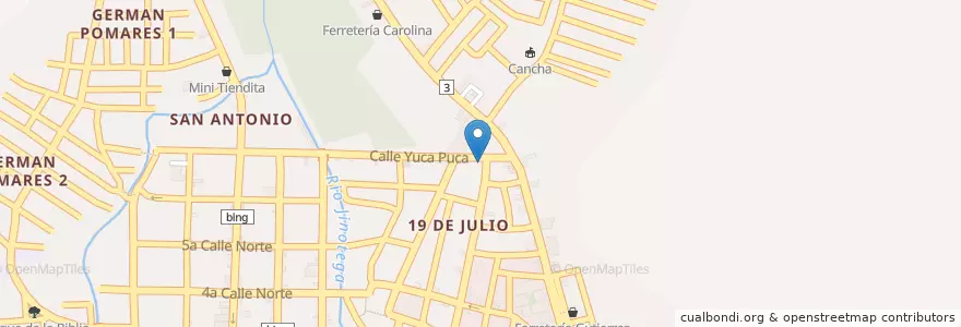 Mapa de ubicacion de Farmacia Los Angeles en ニカラグア, ヒノテガ県, Jinotega (Municipio).