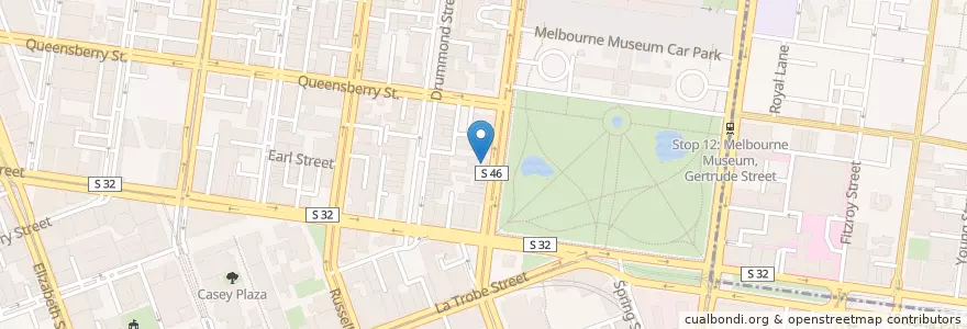 Mapa de ubicacion de Epocha en استرالیا, Victoria, City Of Melbourne.