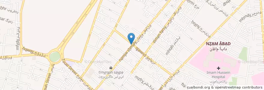 Mapa de ubicacion de داروخانه کریستال en Irán, Teherán, شهرستان تهران, Teherán, بخش مرکزی شهرستان تهران.