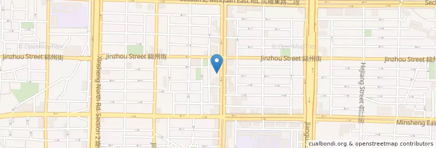 Mapa de ubicacion de 長春長老教會 en تایوان, 新北市, تایپه, 中山區.