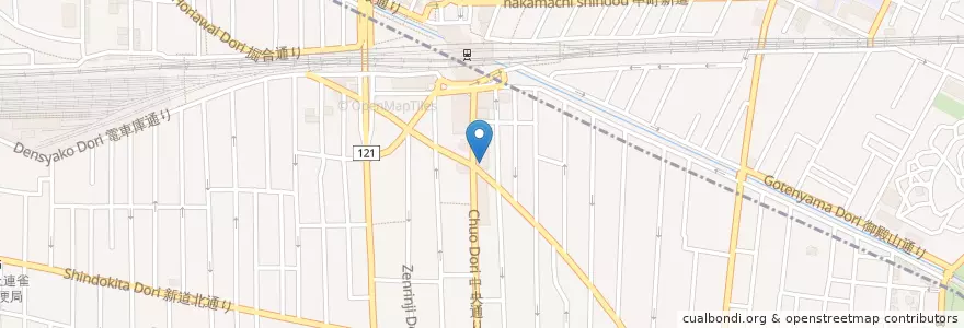 Mapa de ubicacion de 白木屋 en Япония, Токио.