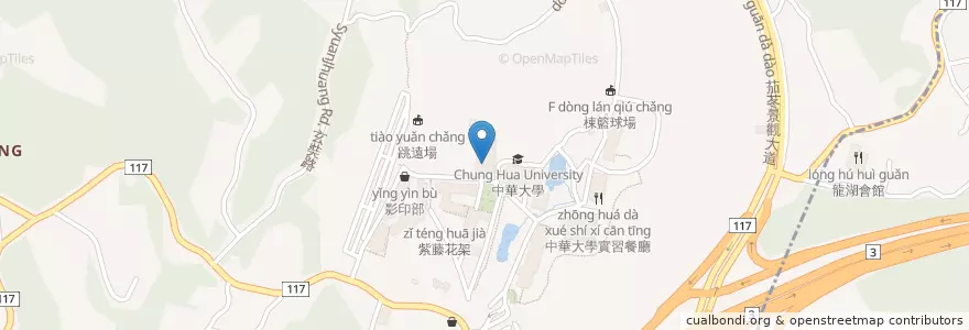Mapa de ubicacion de 溫水游泳池 en Taiwan, Provincia Di Taiwan, Hsinchu, 香山區.
