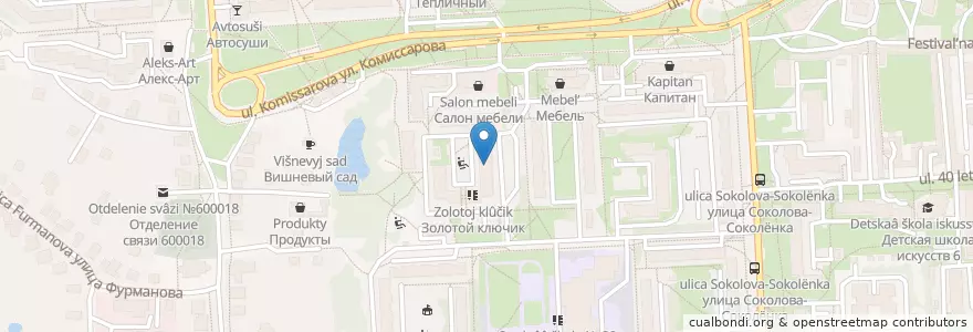 Mapa de ubicacion de ИП Шмидт А.А. en Rusland, Centraal Federaal District, Владимирская Область, Городской Округ Владимир.