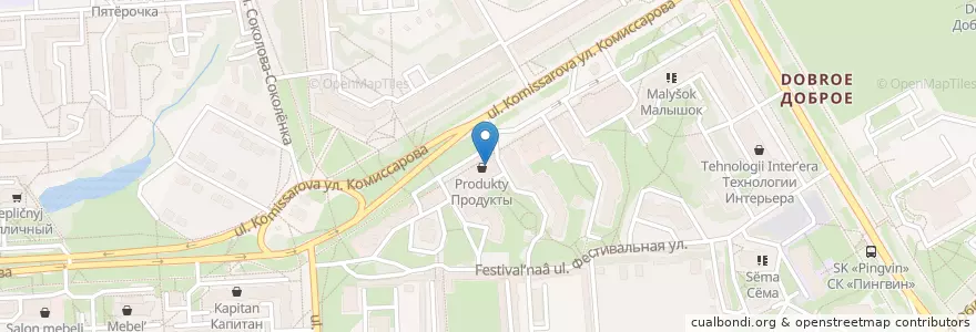 Mapa de ubicacion de Il Gusto en روسيا, Центральный Федеральный Округ, فلاديمير أوبلاست, Городской Округ Владимир.