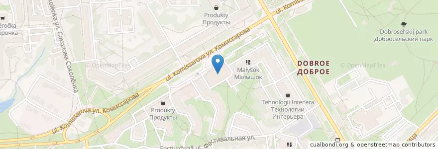Mapa de ubicacion de ДОСААФ России en Russland, Föderationskreis Zentralrussland, Oblast Wladimir, Городской Округ Владимир.