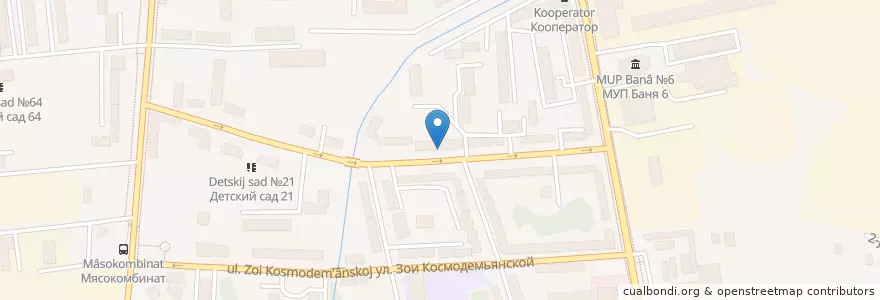 Mapa de ubicacion de Детская библиотека им. А.В.Соболева en Russia, Northwestern Federal District, Kaliningrad, Kaliningrad.