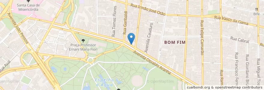 Mapa de ubicacion de ACIRS Bom Fim en ブラジル, 南部地域, リオグランデ・ド・スル, Região Metropolitana De Porto Alegre, Região Geográfica Intermediária De Porto Alegre, Região Geográfica Imediata De Porto Alegre, ポルト・アレグレ.