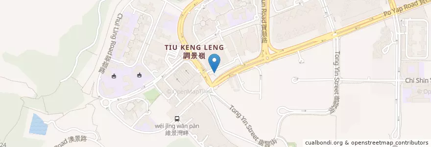 Mapa de ubicacion de 公眾單車泊位 en Китай, Гуандун, Гонконг, Новые Территории, 西貢區 Sai Kung District.