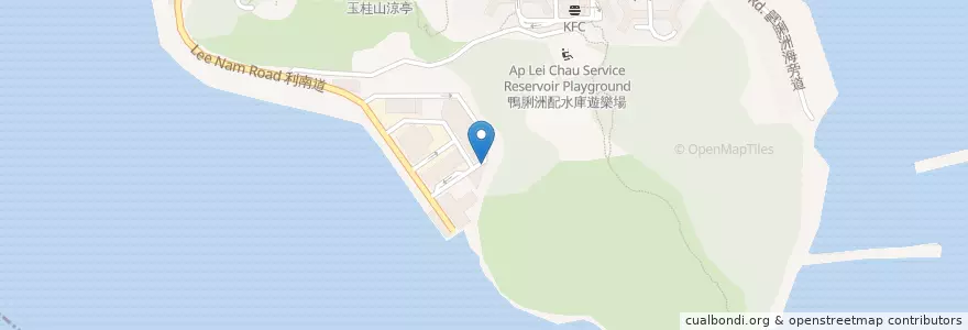 Mapa de ubicacion de 利樂街公廁 Lee Lok Street Public Toilet en 中国, 广东省, 香港 Hong Kong, 香港島 Hong Kong Island, 新界 New Territories, 南區 Southern District.