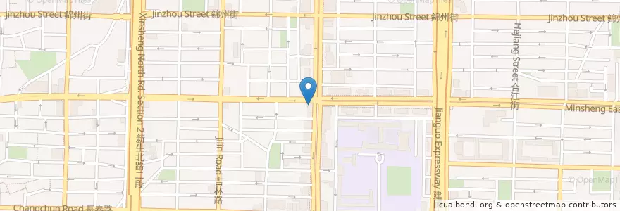 Mapa de ubicacion de 星巴克 en 臺灣, 新北市, 臺北市, 中山區.