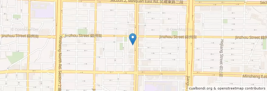 Mapa de ubicacion de 摩斯漢堡 en Tayvan, 新北市, Taipei, 中山區.