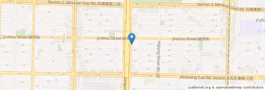 Mapa de ubicacion de 櫻上水 en تايوان, تايبيه الجديدة, تايبيه, 中山區.