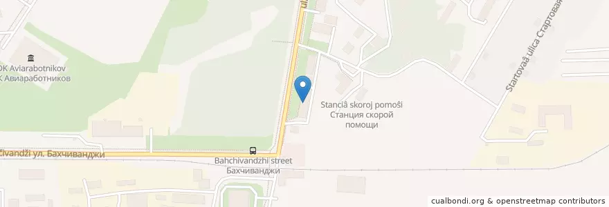 Mapa de ubicacion de Подстанция № 10 en Russie, District Fédéral De L'Oural, Oblast De Sverdlovsk, Городской Округ Екатеринбург.