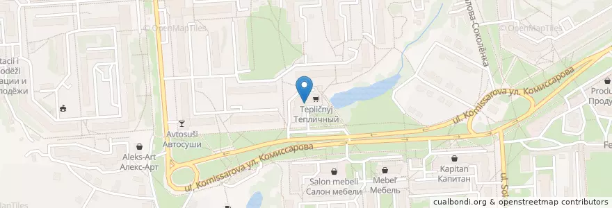 Mapa de ubicacion de Алоэ en Rusia, Центральный Федеральный Округ, Владимирская Область, Городской Округ Владимир.