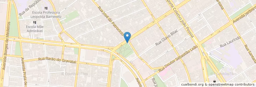Mapa de ubicacion de 26 - Praça Garibaldi en Brasilien, Süden, Rio Grande Do Sul, Região Metropolitana De Porto Alegre, Região Geográfica Intermediária De Porto Alegre, Região Geográfica Imediata De Porto Alegre, Porto Alegre.