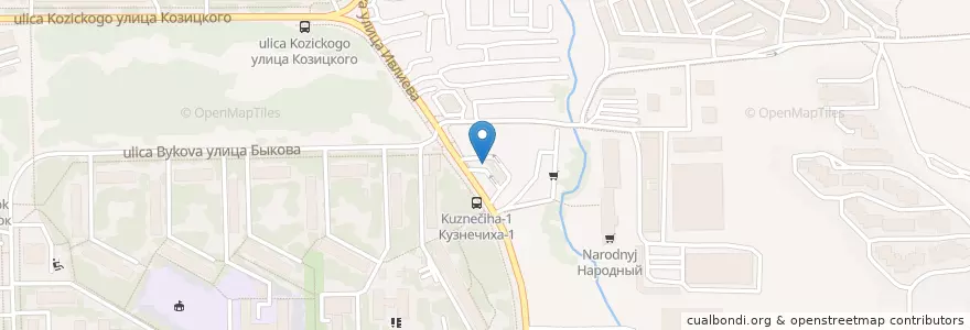 Mapa de ubicacion de АЗС №5 en Russie, District Fédéral De La Volga, Oblast De Nijni Novgorod, Городской Округ Нижний Новгород.