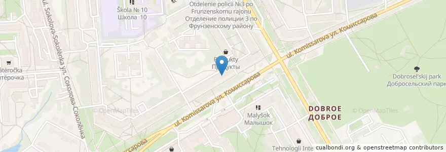 Mapa de ubicacion de ABC аптека en روسيا, Центральный Федеральный Округ, فلاديمير أوبلاست, Городской Округ Владимир.